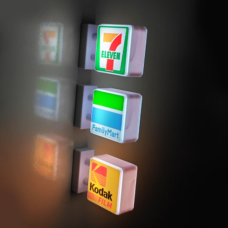 Convenience Store Logo Mini Night Light USB Plug-in Decorative Lamp