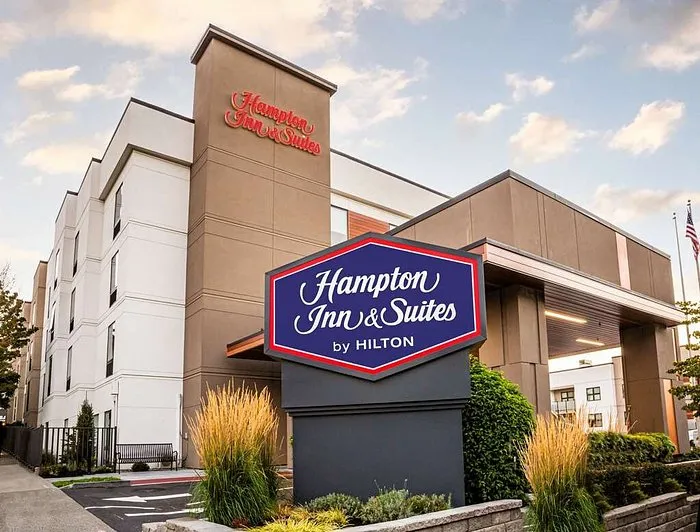 Hampton Inn Kinetic Scenic by Hilton Bathroom Over Mirror Vanity Light Fixture Integrated LED