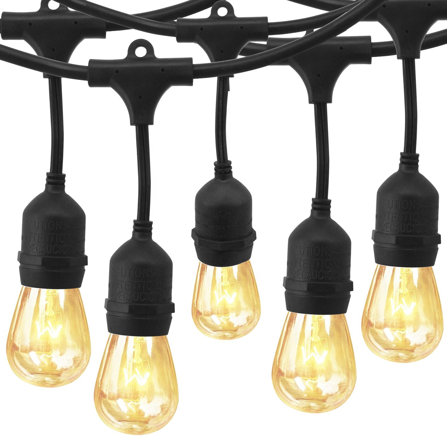 Hot Sale Decorative Outdoor Waterproof 48 ft S14 Edison String Lights
