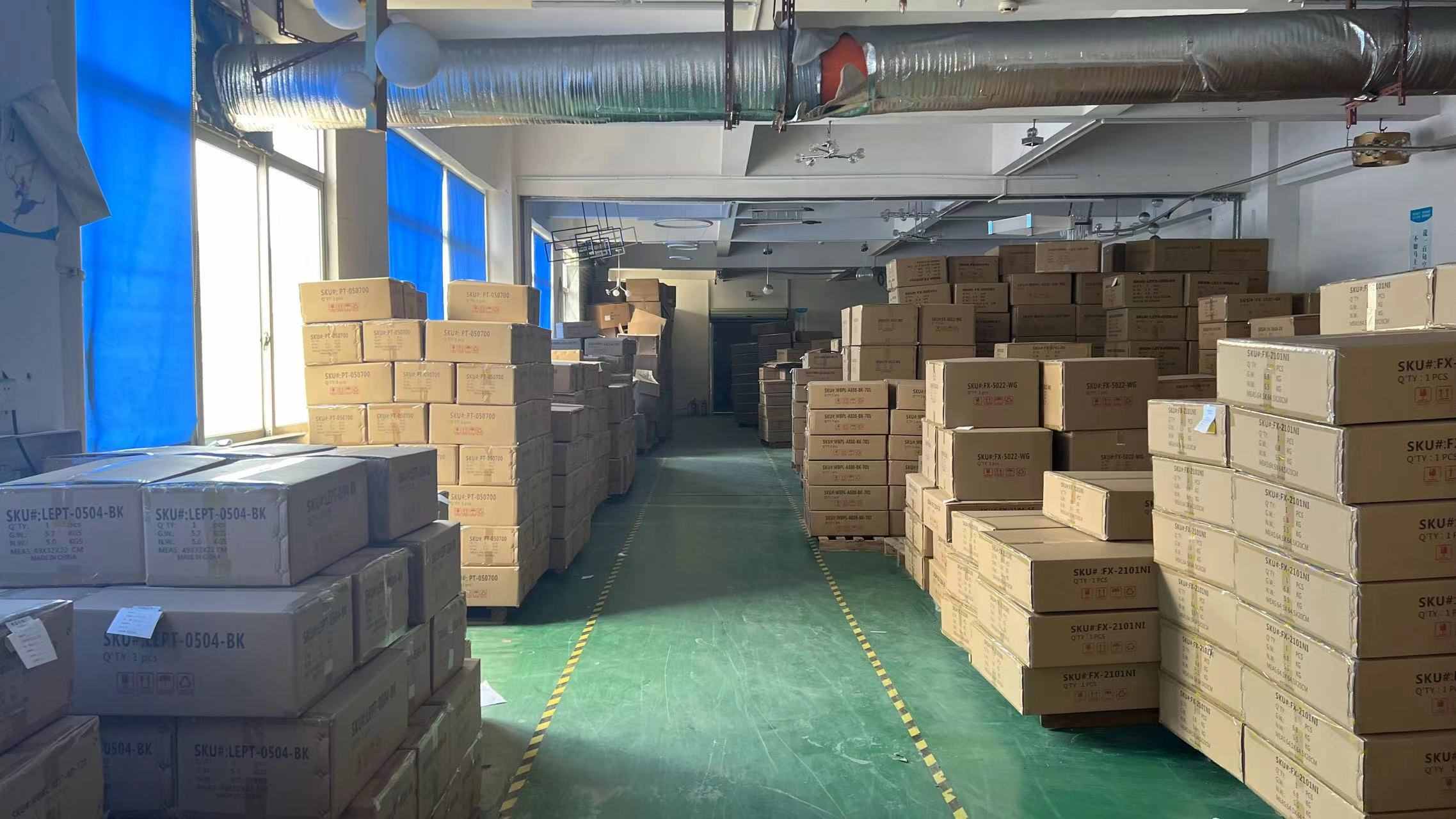 CLC Lighting warehouse management and finished goods storage for LED lighting