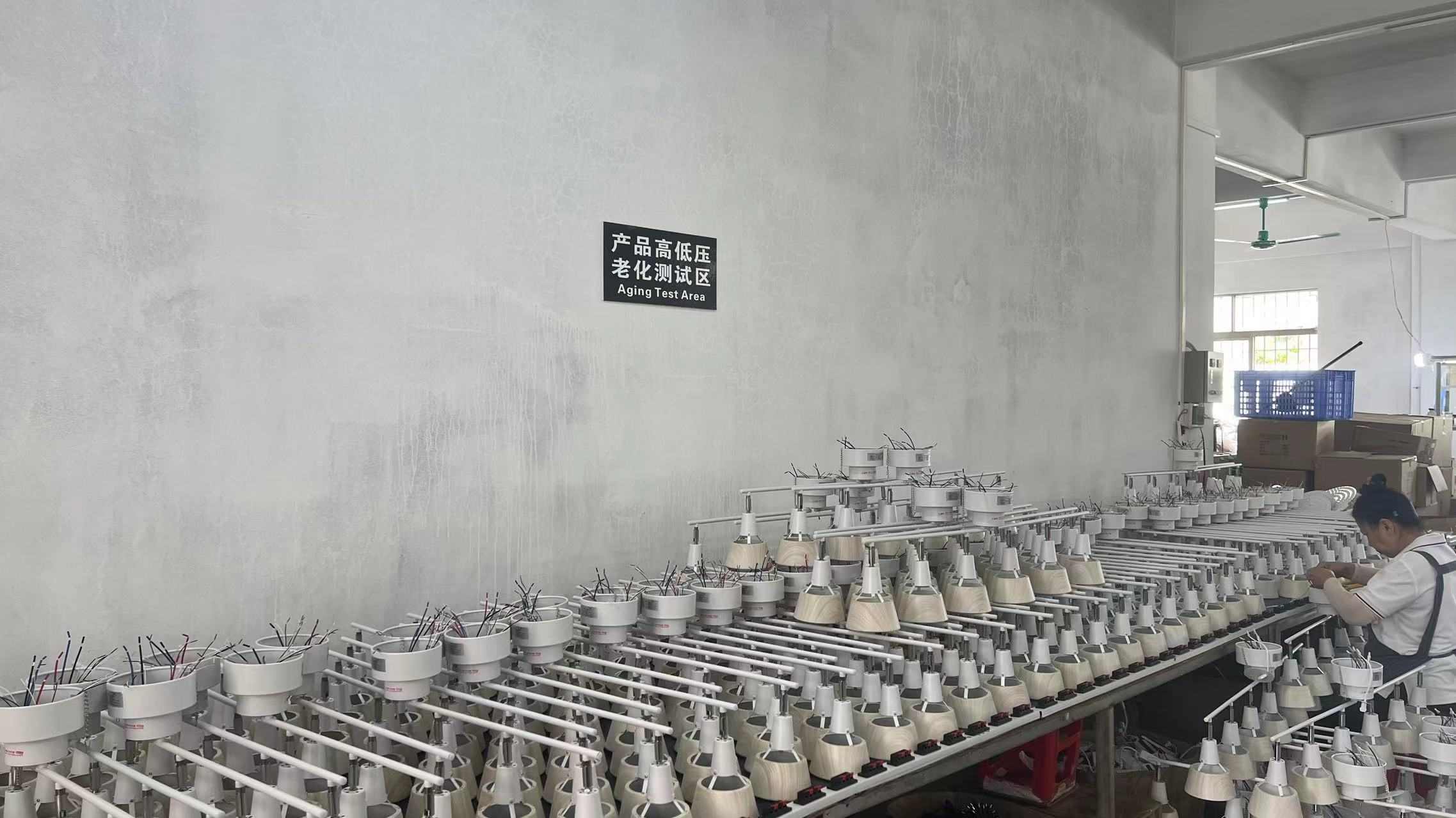 CLC Lighting aging test process for LED lighting products reliability verification