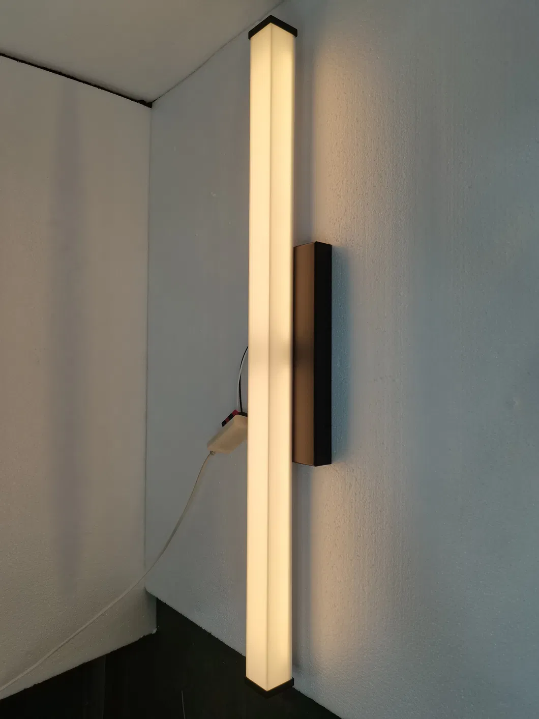 Hampton Inn Kinetic Scenic by Hilton Bathroom Over Mirror Vanity Light Fixture Integrated LED