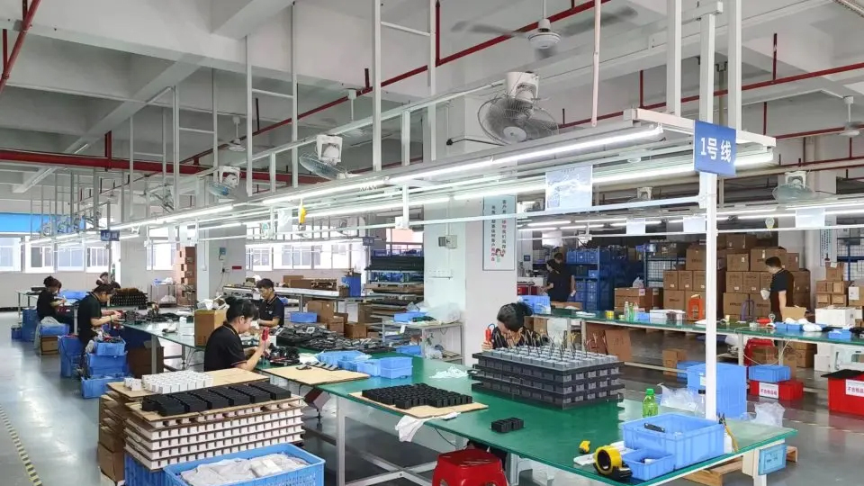 Factory interior