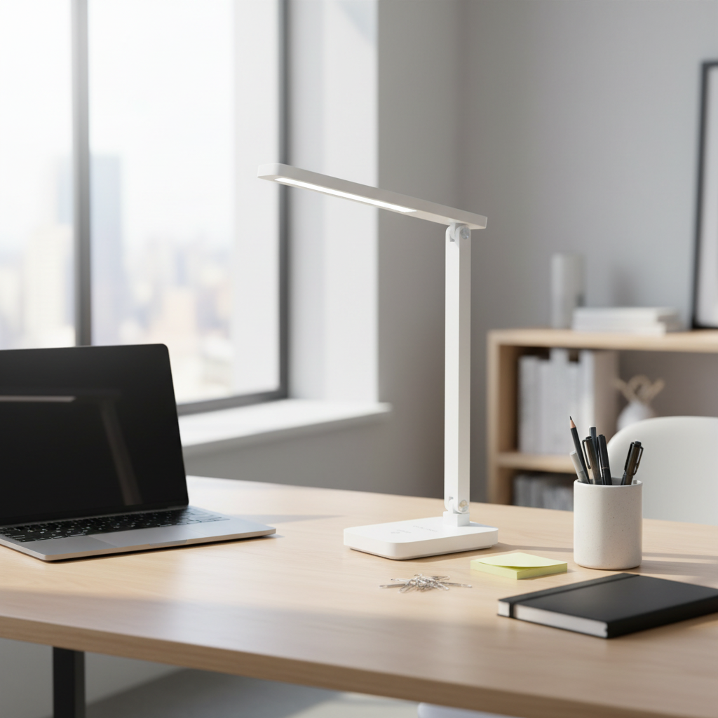 Factory Supply Eye-Caring LED Desk Lamp for Children, RG0 Flicker-Free, Touch Adjustable Table Light