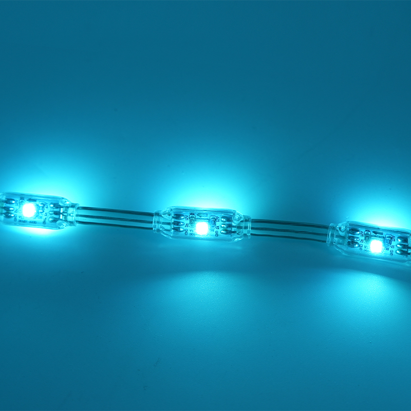 IP67 Waterproof RGB Programmable Building Facade Decor 3D Mini Beans Light Pixel Spot Lamp String Mesh Screen