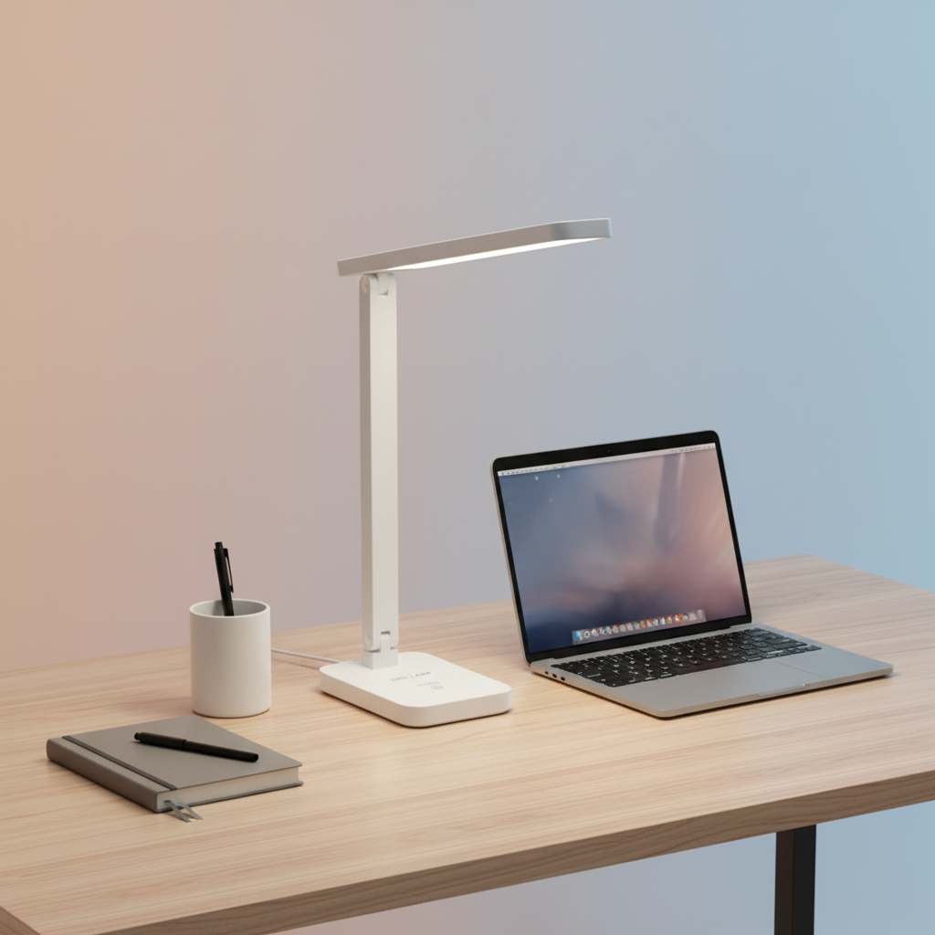 Factory Supply Eye-Caring LED Desk Lamp for Children, RG0 Flicker-Free, Touch Adjustable Table Light