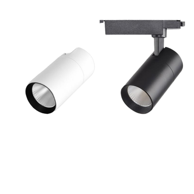 Modern Dimmable AC120-277V Adjustable 10W 20W 30W Aluminum Alloy Track Light Rail Lighting System Led Track Spot Light