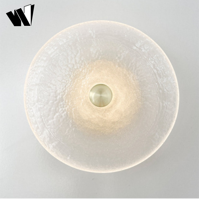 New Design Glass Wall Lamp Hotel Villa Corridor Living Room Study Decorative Wall Lamp