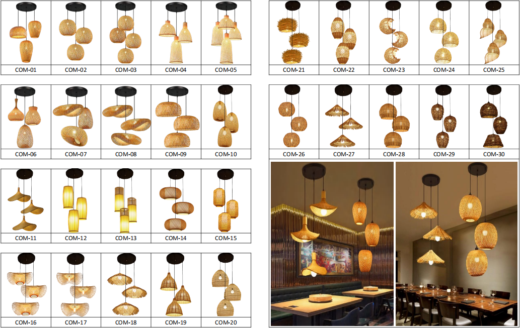 Recommended Lighting Products Grid