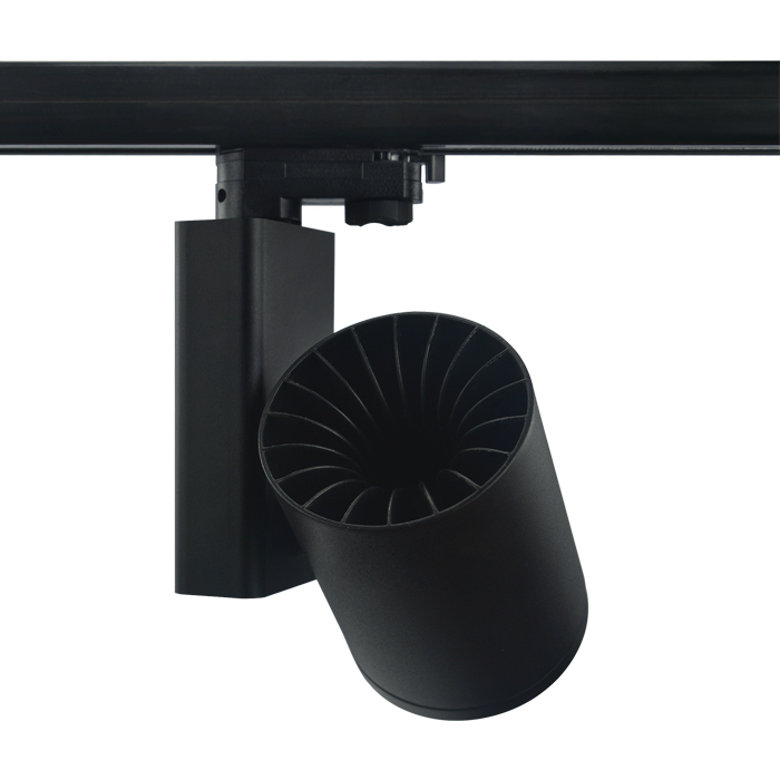 RONSE LED Commercial Lighting Adjustable Focus Track Light High Quality 30w COB LED Track Light Indoor Application