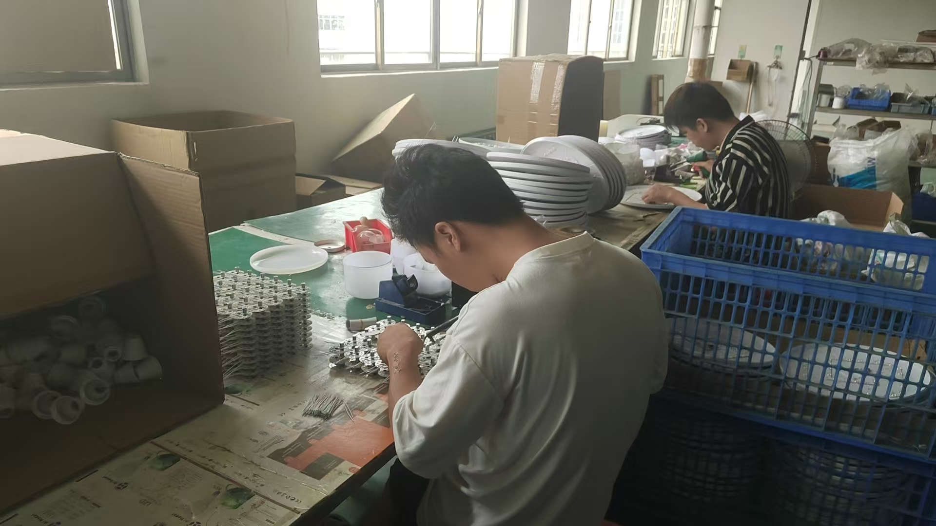 CLC Lighting welding process for LED lighting circuit board manufacturing