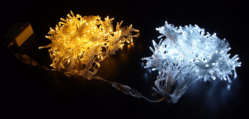 String Light for Christmas Wedding Holiday Decoration Led New Year Party Curtain Christmas Led Garland Outdoor Light String