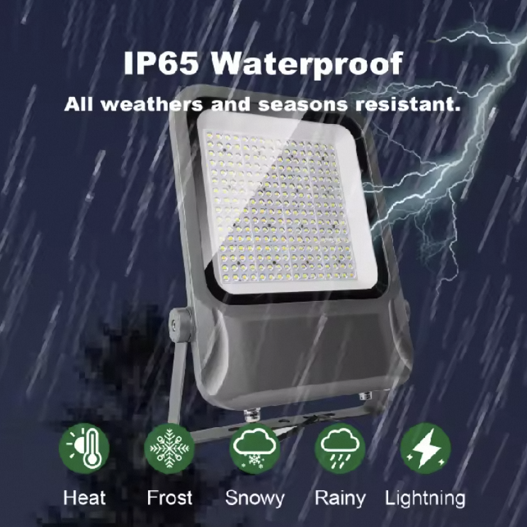 180&deg; Rotation Angle Grid-powered Flood Light 50W 100W 200W 300W 400W LED Flood Light Outdoor Waterproof LED Flood Light