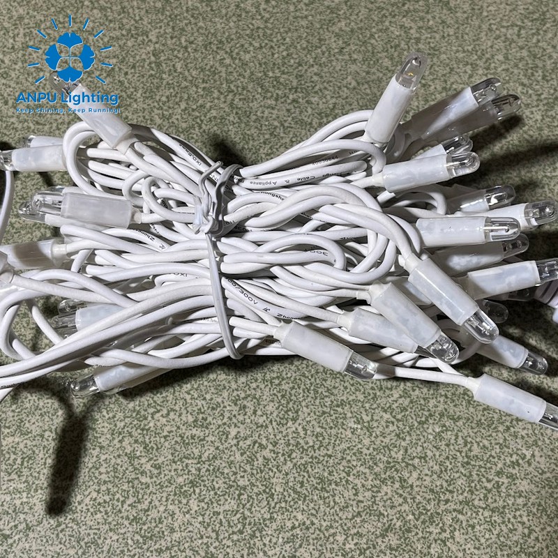 Anpu LightingConnectable Warm White LED String Lights-Plastic IP65 Waterproof Rechargeable Dimmable Outdoor/Indoor Festival