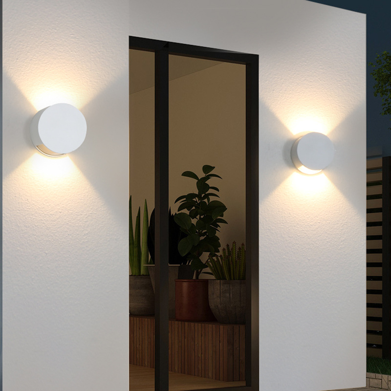 Creative Modern American Energy-Efficient LED Wall Lamp No Color Temperature No Control Mode for Bedroom Bedside Aisle Staircase