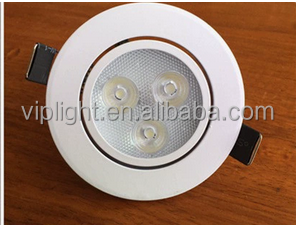 Small Spot Light 3W 5W Mini LED Spotlight Recessed Downlight LED Cut Hole Size 110-120mm