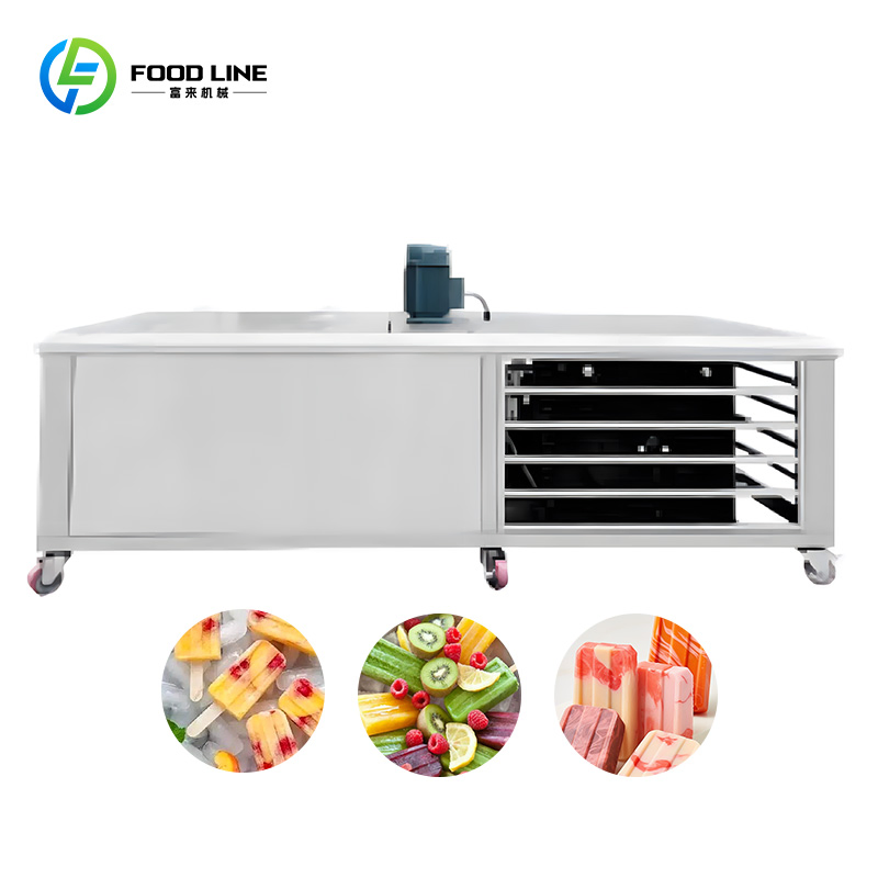 Industrial Mass Production Beverage Shop Popsicle Ice Pop Making Machine