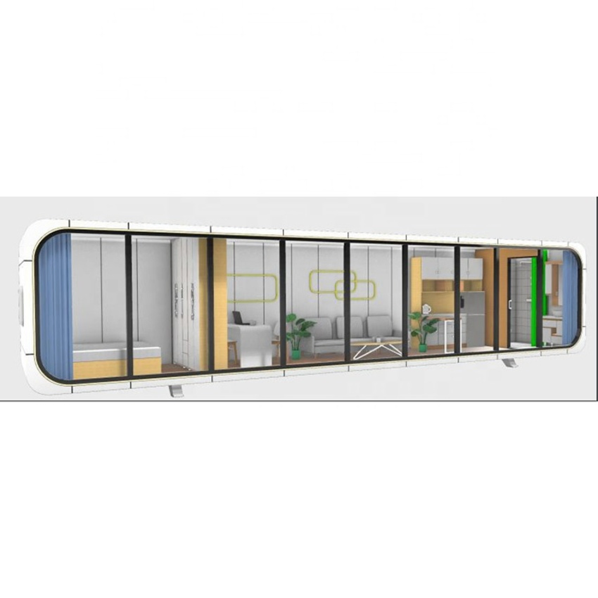 Dxh Manufacture Custom Prefab Outdoor Disassembled Container Home Office Pod Apple Cabin