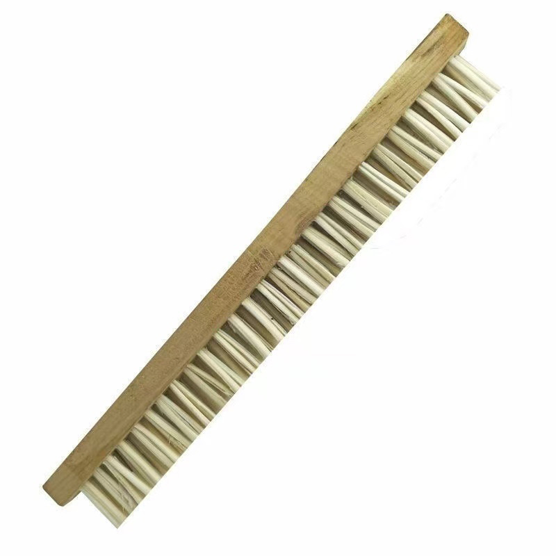 OEM Size Eco Friendly Natural Cleaning Brush Flour Wood Brush with Super-Polymer Materials
