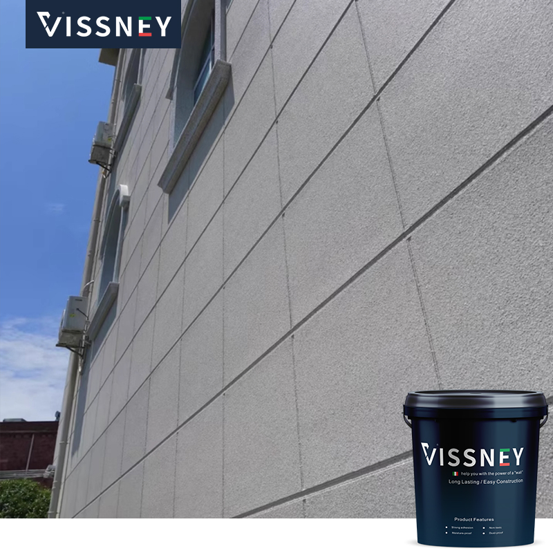 Vissney Exterior Carrara Stone Paint Premium Decorative Wall Texture Finish