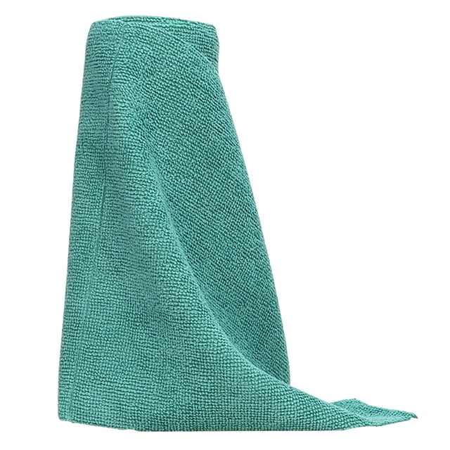 Microfiber Plain Style Reusable Cleaning Cloth Roll for Bathroom Car Kitchen Usage