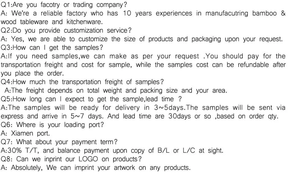 Manufacturing Summary