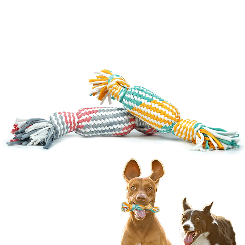 Durable Self-Playing Sound Toy Cleaning Teeth Puppy Teething Dog Chew Toys