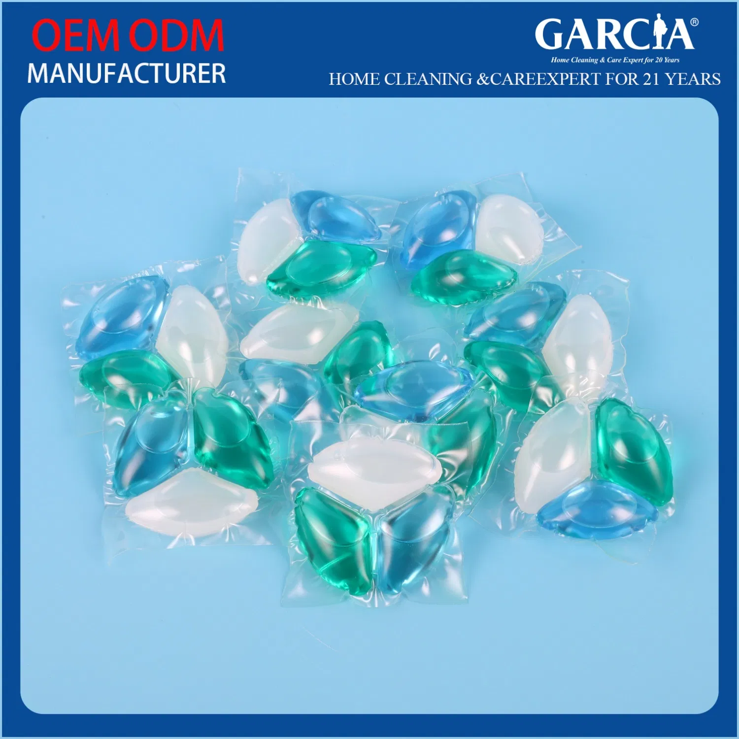 Sustainable Laundry Solutions with Convenient Antibacterial Detergent Capsules