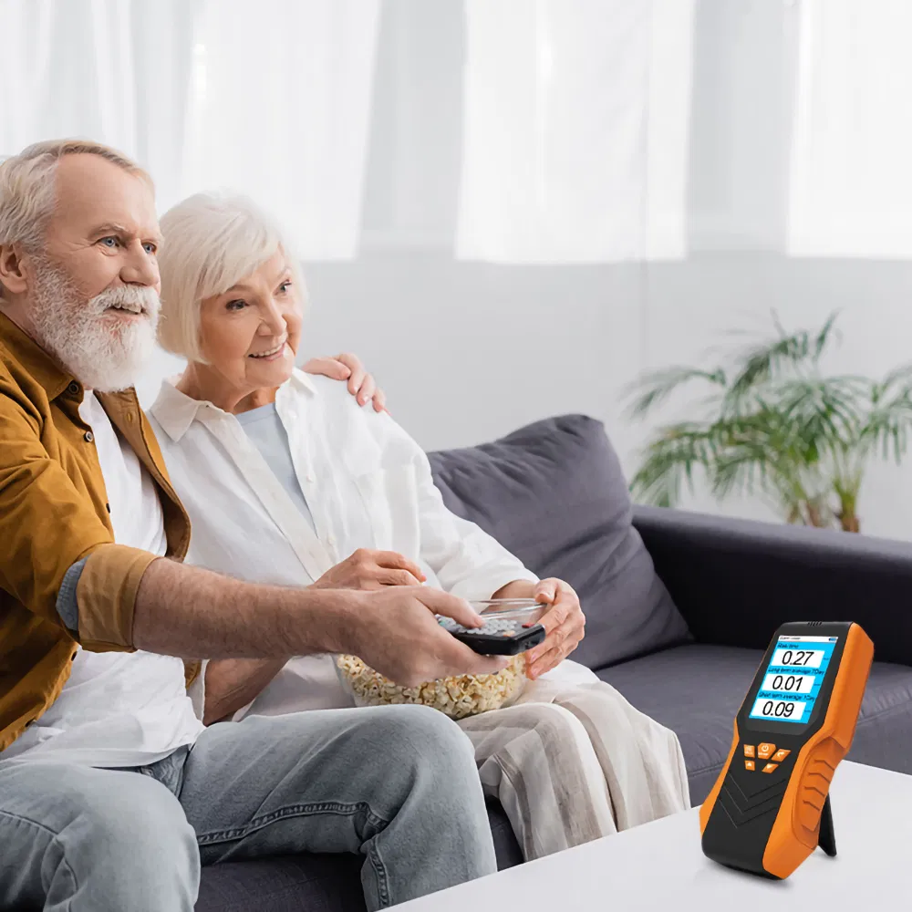 Indoor Air Quality Testing for Home Safety Rechargeable Radon Detector