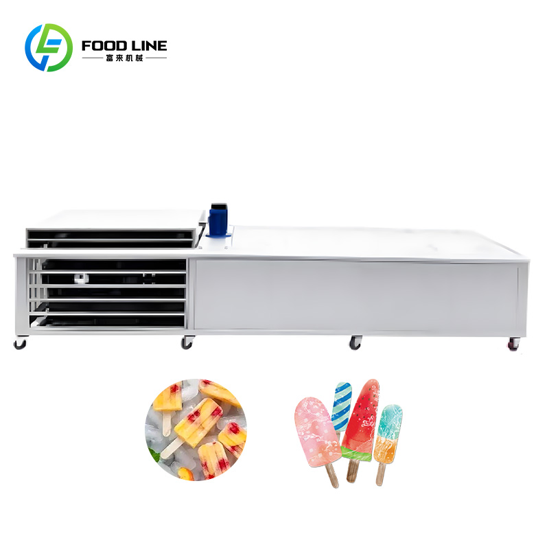 Industrial Mass Production Beverage Shop Popsicle Ice Pop Making Machine