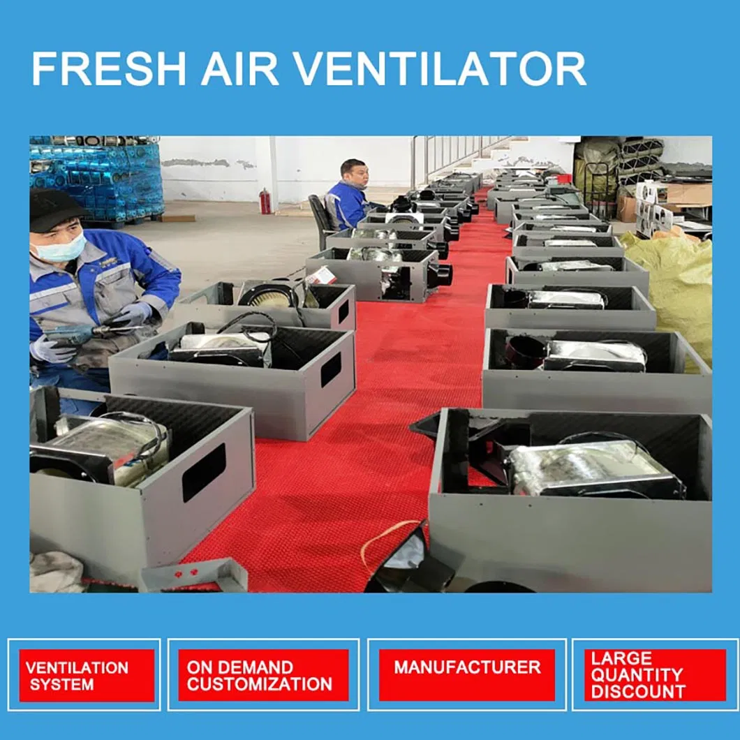 Advanced Fresh Air Ventilator for Improved Indoor Air Quality