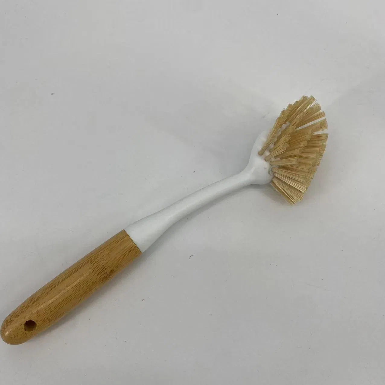 Best Selling Wooden Bamboo Cleaning Pot Brush Biodegradable Palm Sisal Dish Kitchen Brushes