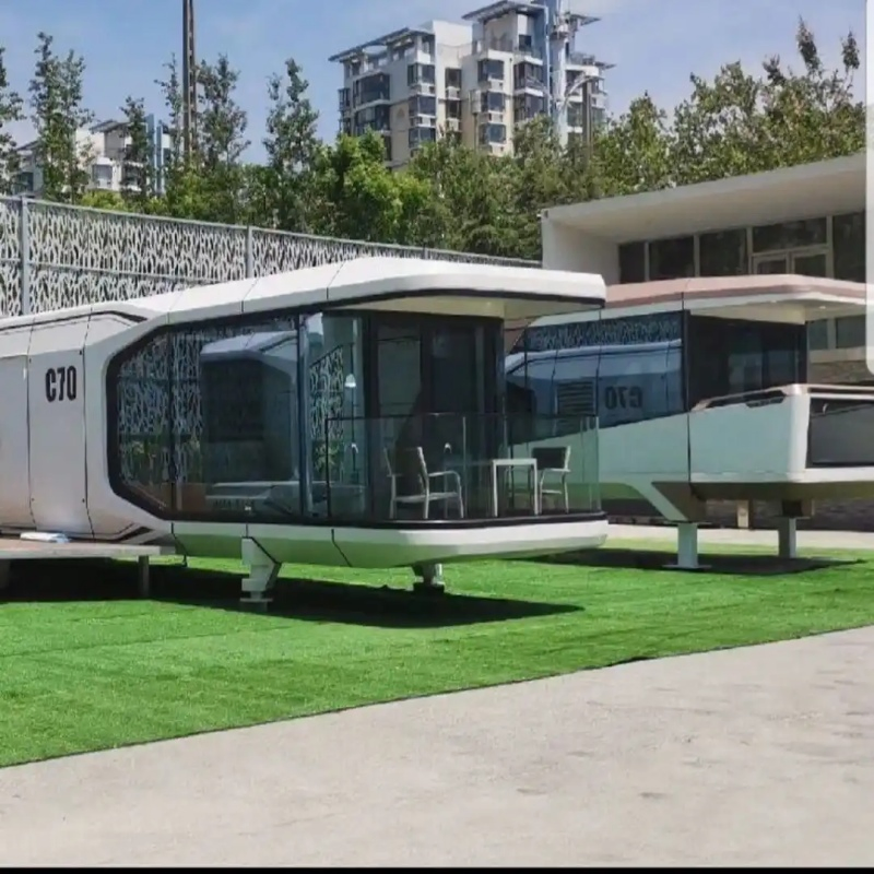 Modern Innovative Design Space Pod Relocatable Modular Home Sustainable
