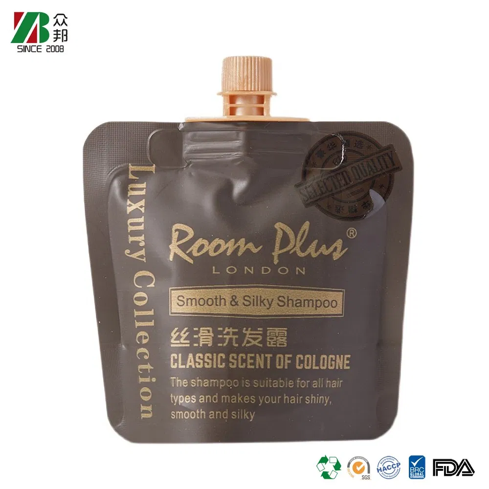 Travel Skincare Packaging Plastic Cosmetics Liquid Stand up &nbsp;Pouch Bag