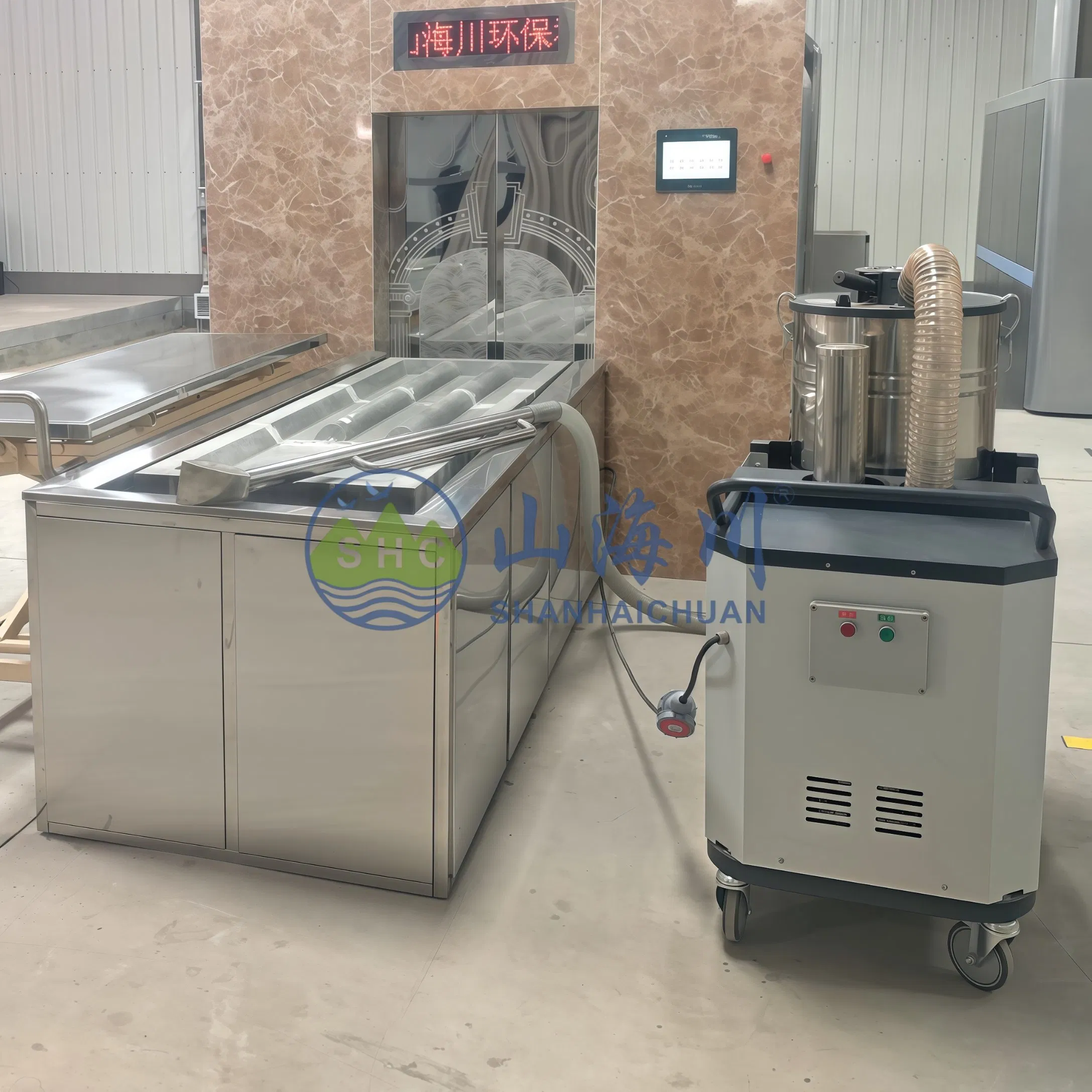 Energy-Efficient Vacuum Cleaner for Sustainable Cremation Practices Funeral Equipment