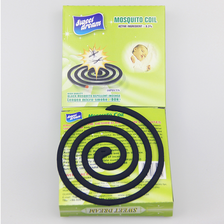 Good Quality Black Mosquito Coil Eco-Friendly Smokeless Mosquito Killer Coil with OEM
