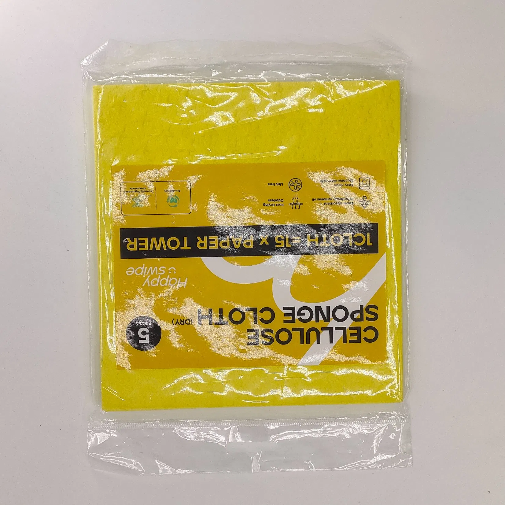 Reusable Dishcloth Cellulose Sponge Cloths Cleaning Cloths