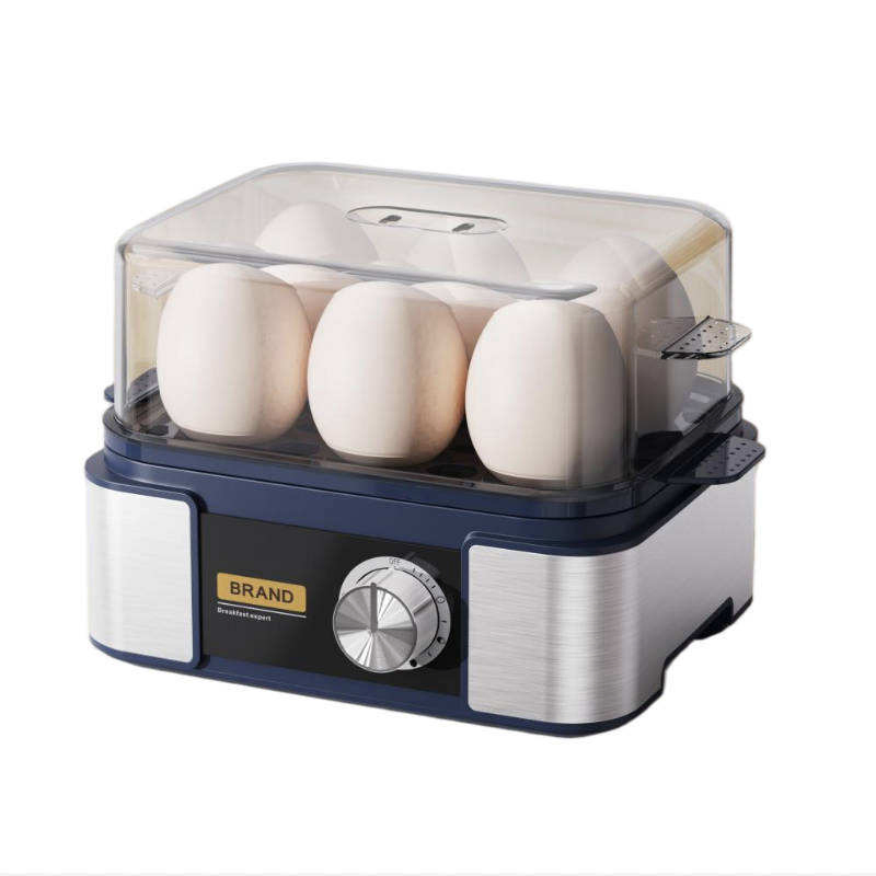 6-Egg Electronic Egg Boiler with Timer, Anti-Dry, Precise Doneness &amp; Multi-Function Cooker