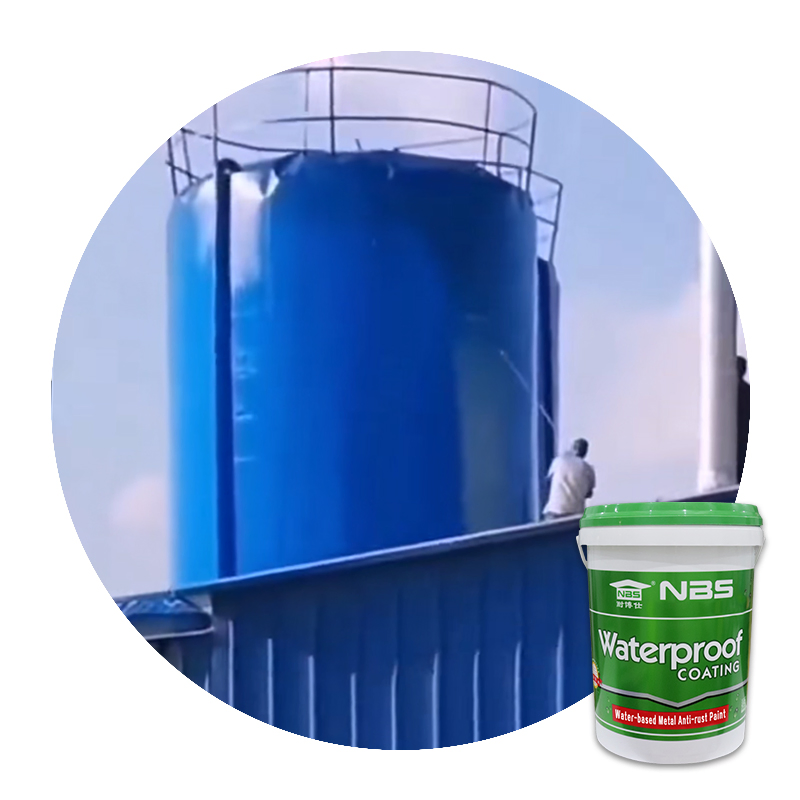 Nbs-130 Water-Based Metal Paint Strong Adhesion Corrosion Resistant Eco Friendly Custom Color Finish