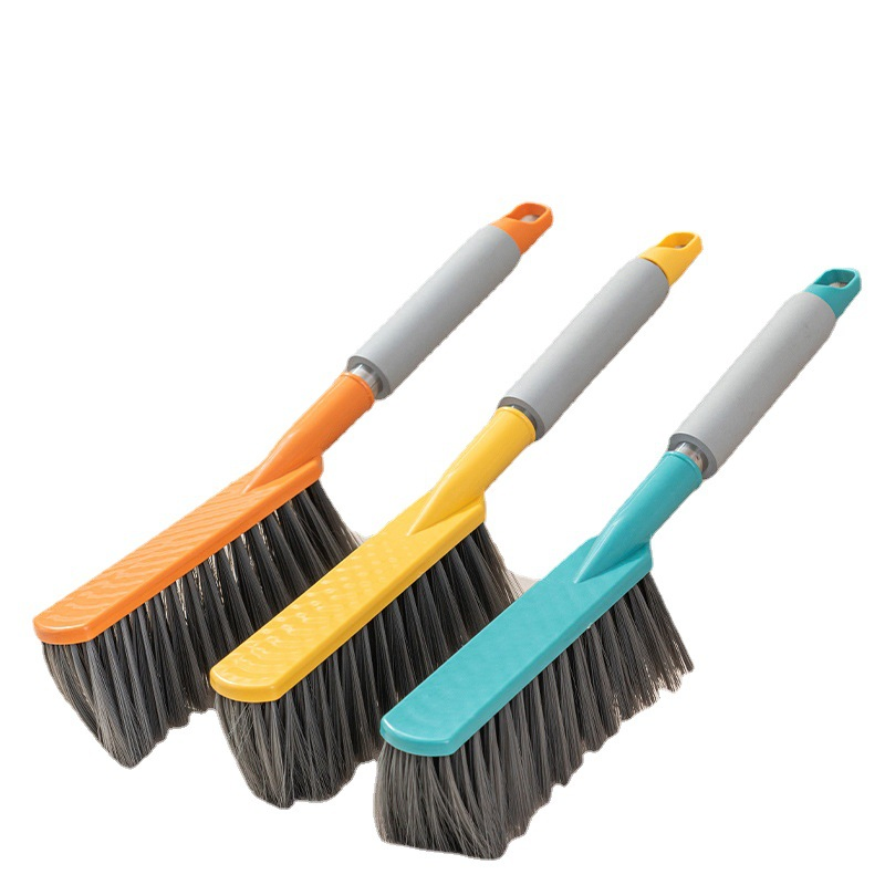 Household Plastic Long-Handled Soft-Bristled Dust-Removing Bed Cleaning Brush