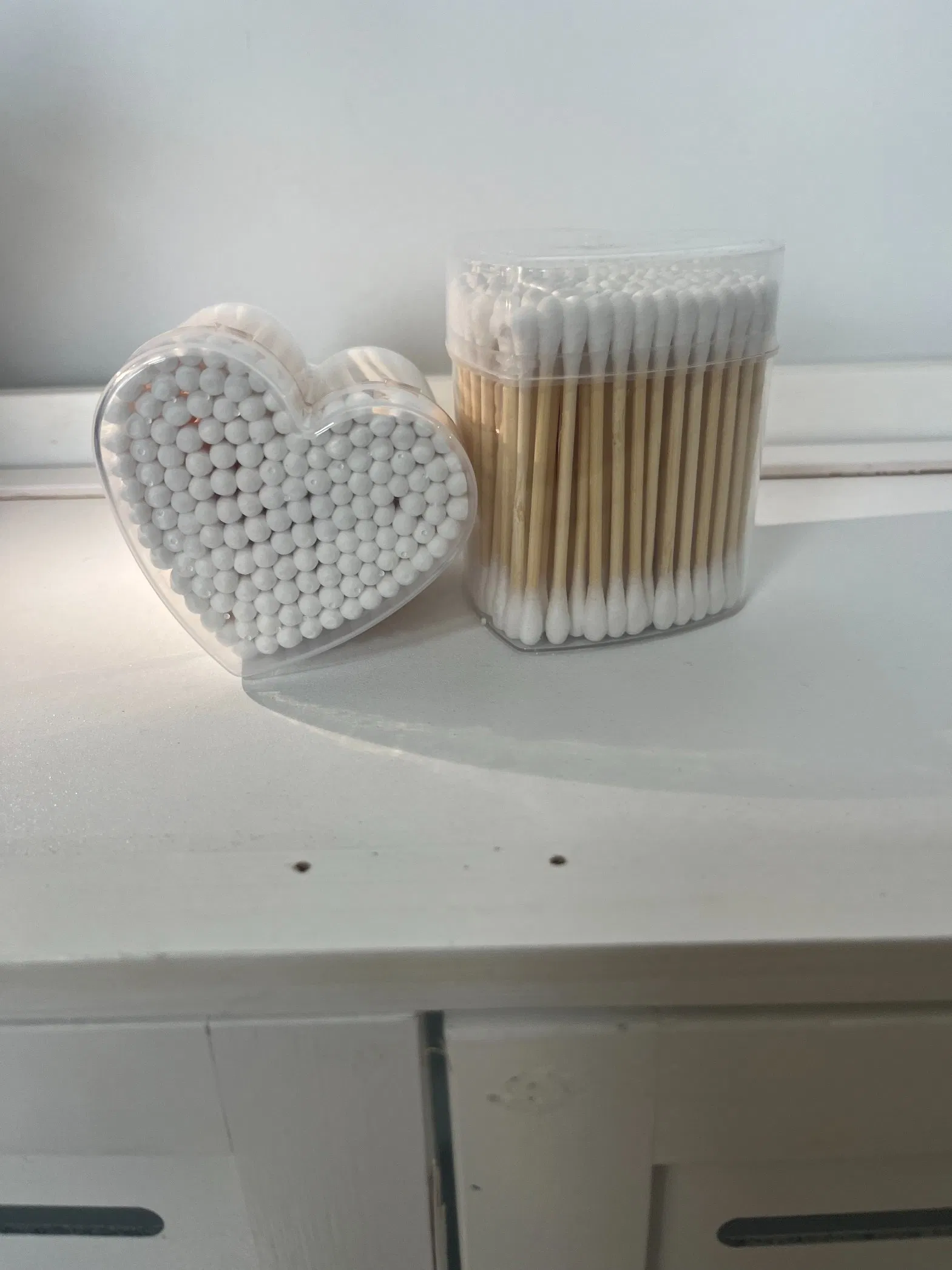 Biodegradable Bamboo Cotton Swabs Soft Tip Ear Cleaning Cotton Swabs