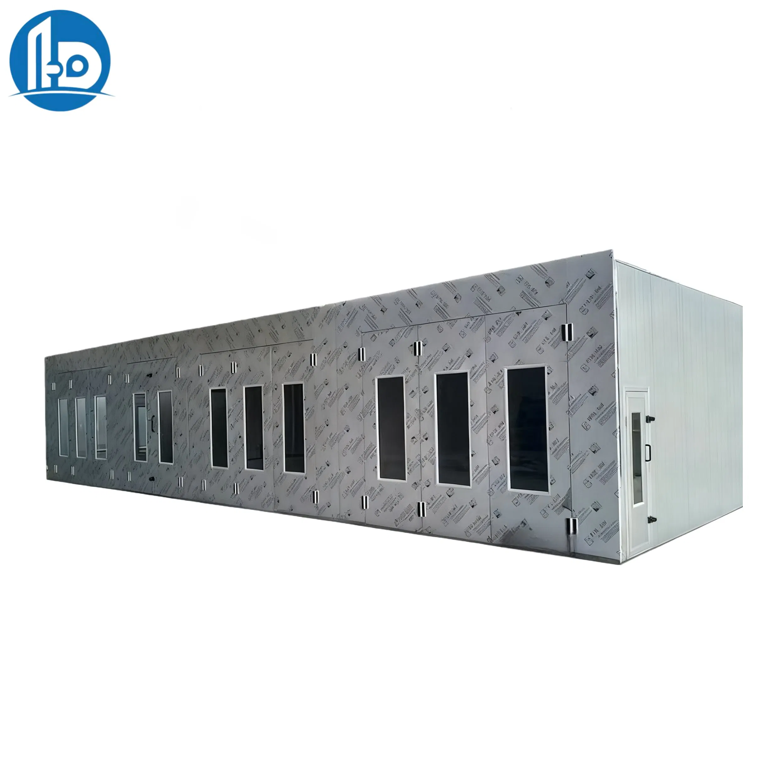 Eco Friendly Low Waste Spray Booth for Small Scale Wooden Furniture Refinishing Shops Reusable Paint Filtration and Energy Saving Ventilation Fans