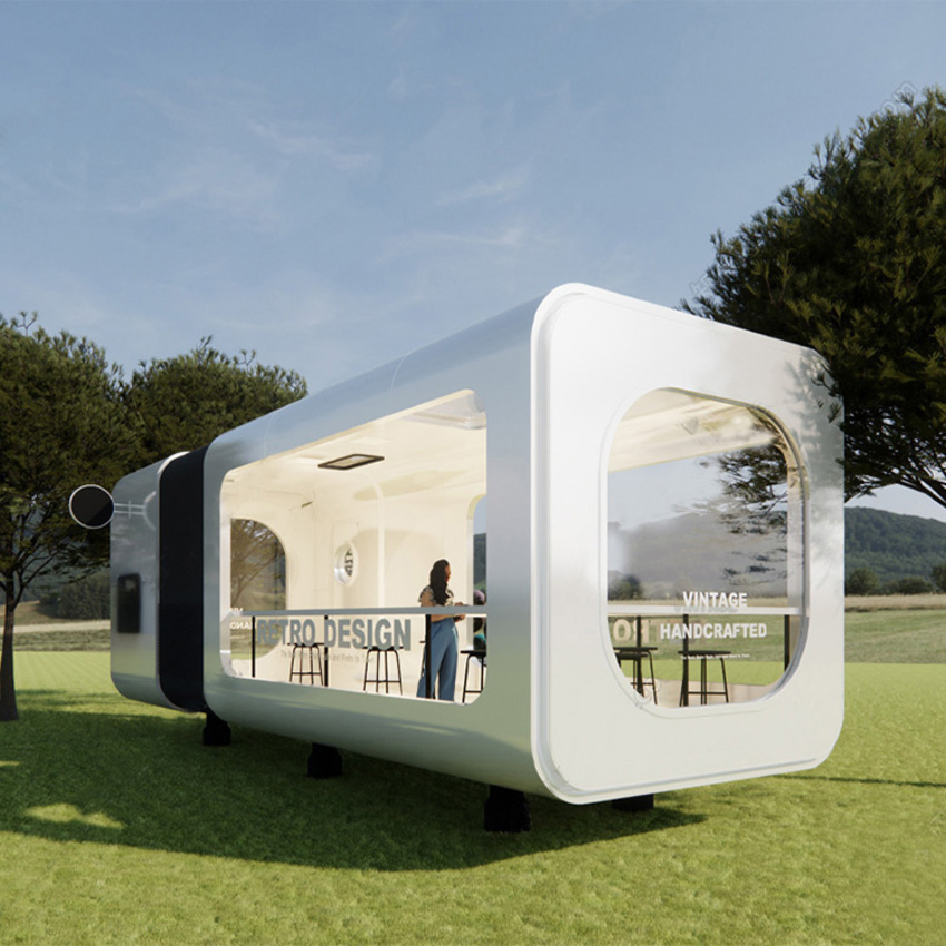 Wholesale Hotel Villa Office Custom Prefabricated Capsule Home Apple Cabin for Thailand