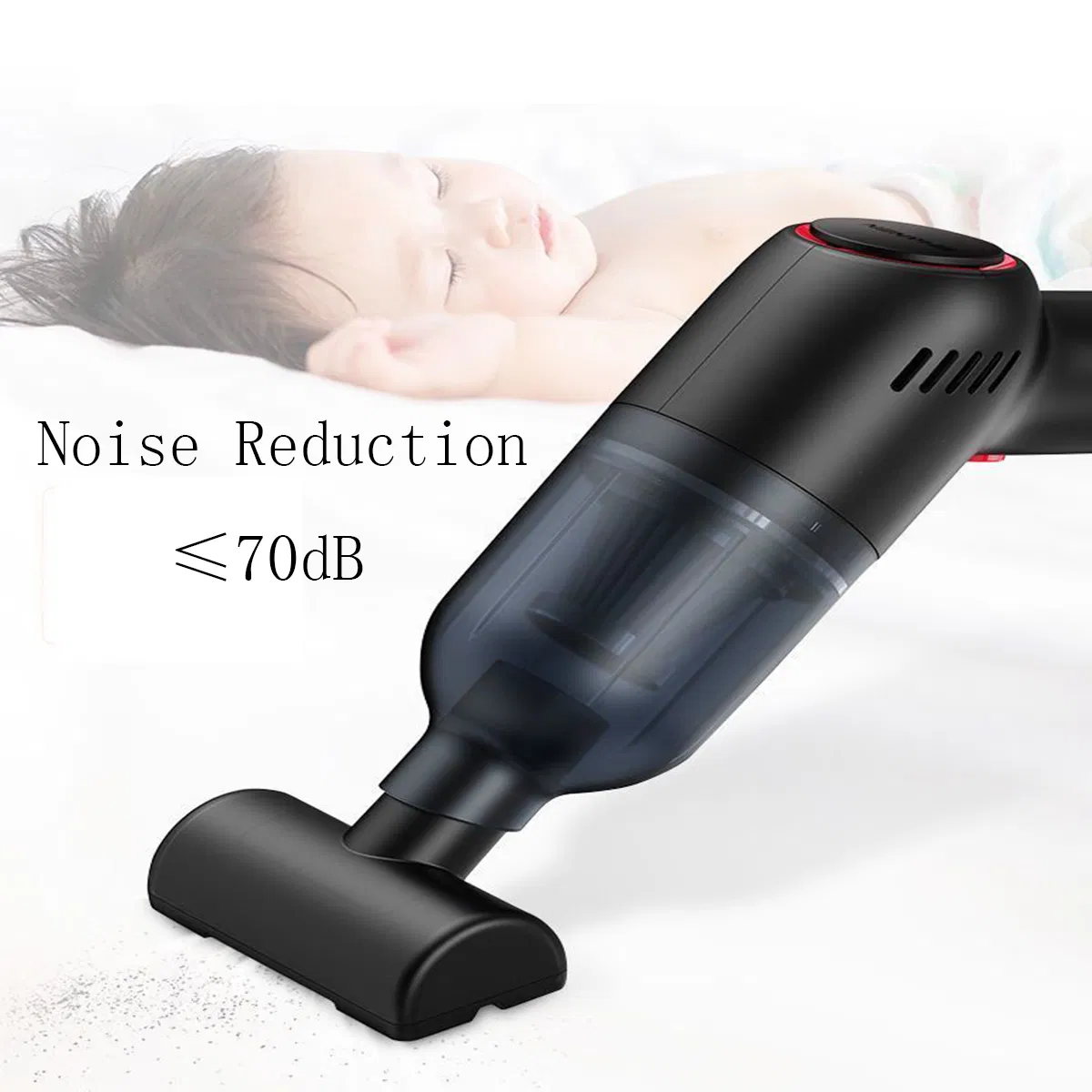120W 4500PA Car Vacuum Cleaner Wireless Rechargeable Handheld Vacuum Cleaner Super Suction Car Wet/Dry Clean with HEPA Filter