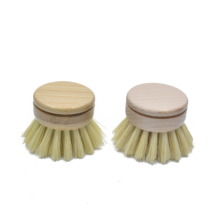 100% Biodegradable Zero Waste Natural Eco Friendly Wooden Wood Bamboo Pot Pan Cup Dish Bottle Kitchen Cleaning Brush