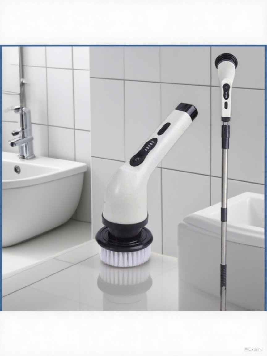 Compact Nine in One Separate Brush Head Cleaning Brush for Home Use