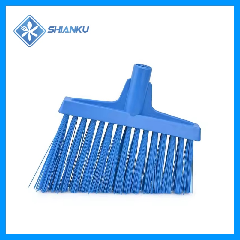 Shianku Wholesaler Food Grade Hard Bristle Plastic Broom Head