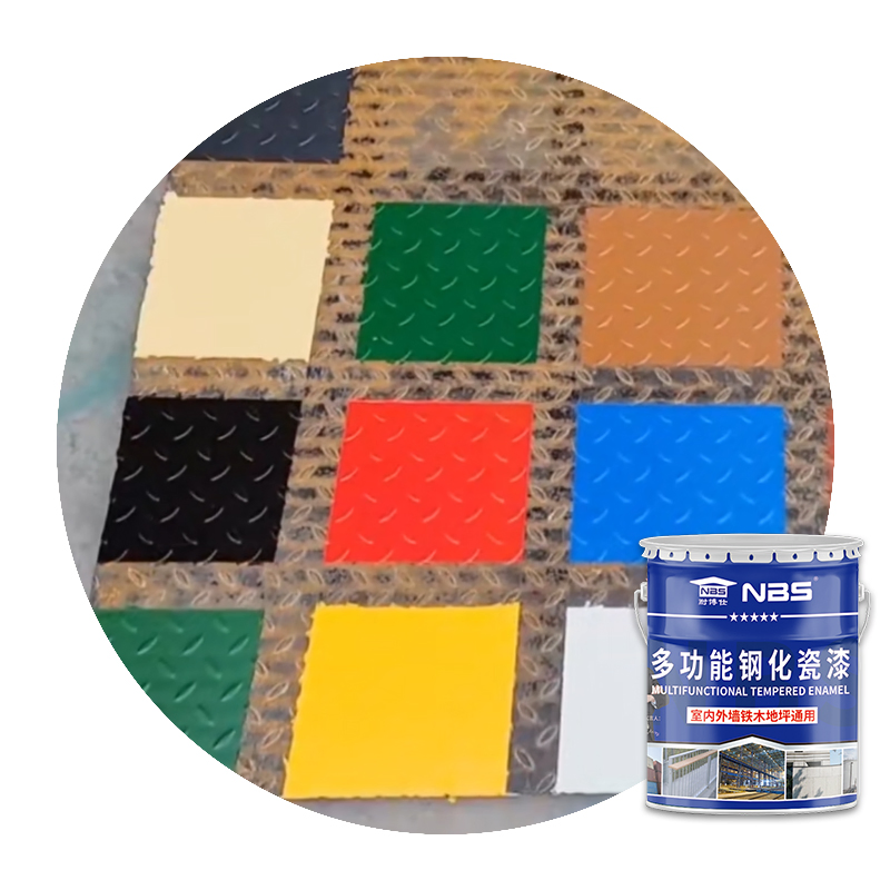 Nbs-137 Multifunctional Tempered Enamel Hard Scratch Resistant Finish for Wall Metal Wood Floor Surfaces