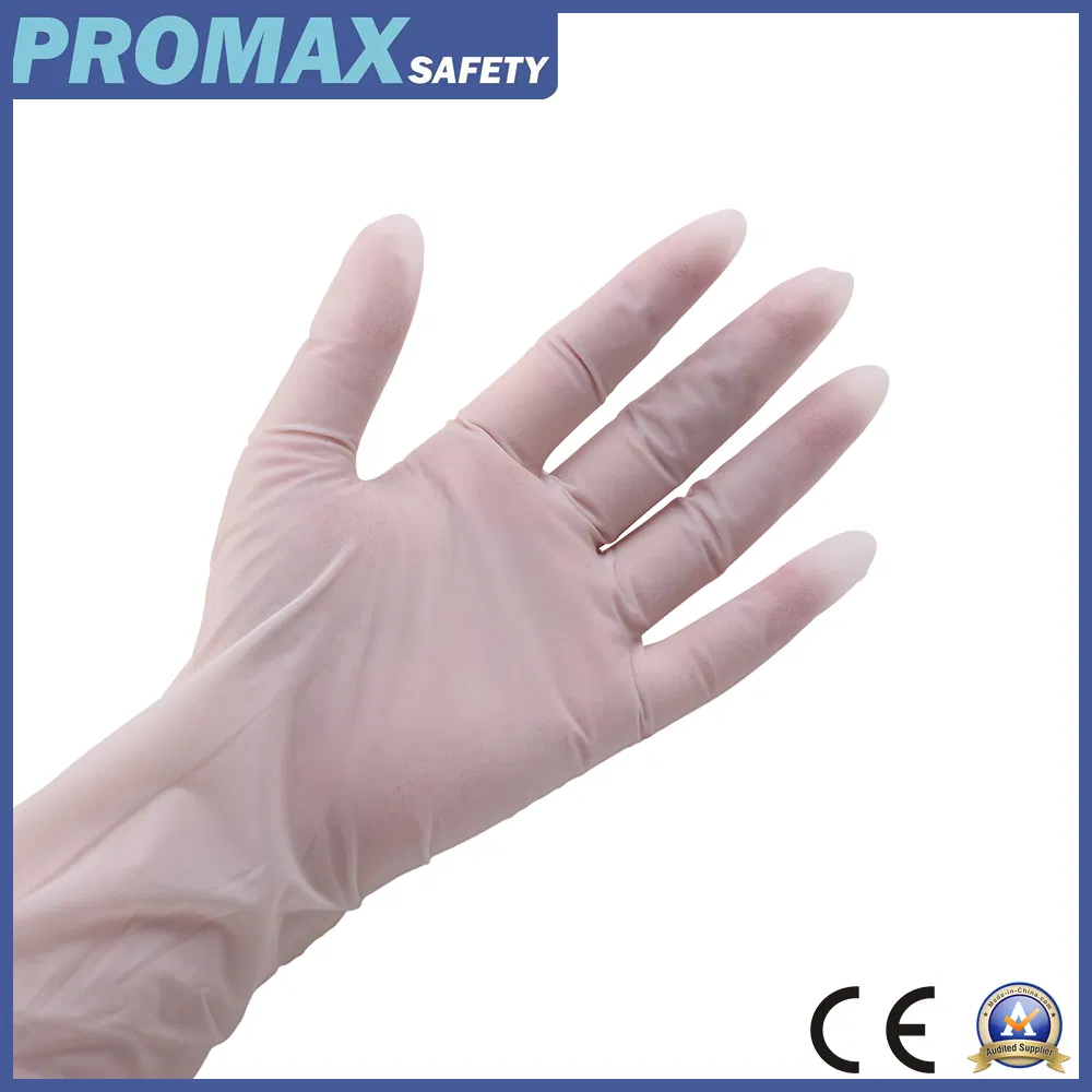 12inch Food Safe Super Flexible Disposable Powder Free Household Examination Blue Nitrile Gloves