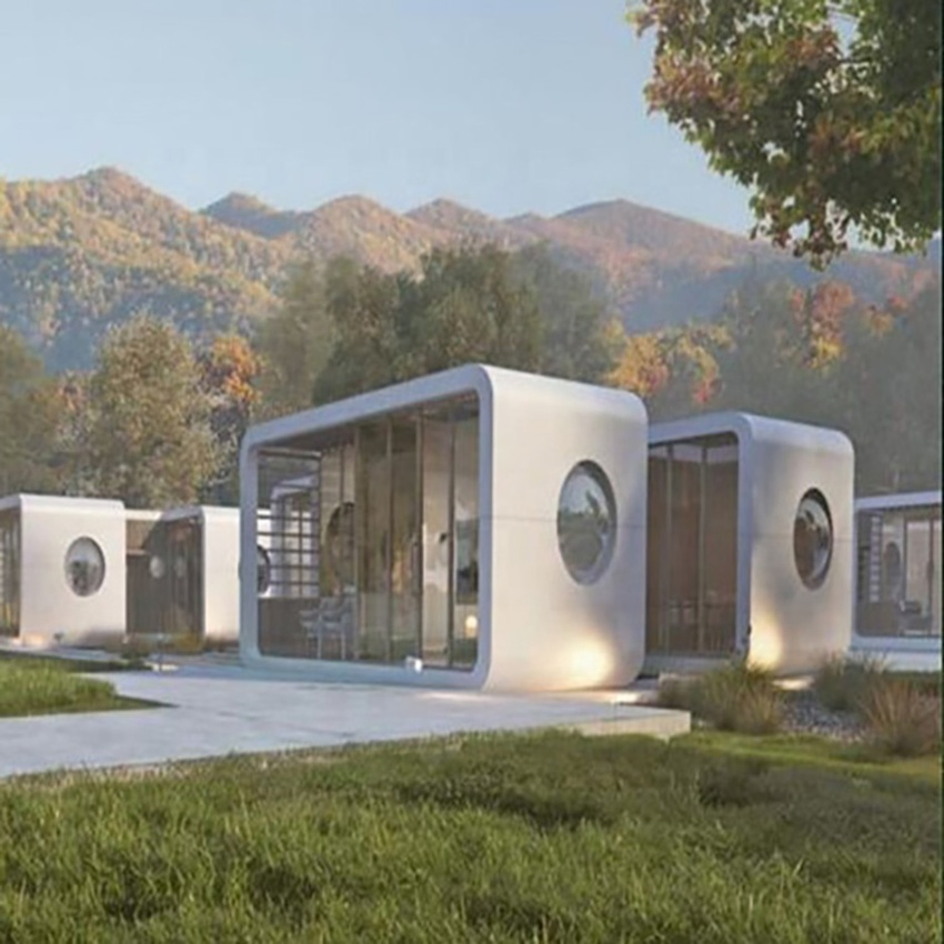 Dxh Prefabricated 20FT 40FT Office Pod Waterproof Container Home Mini Apple Cabin